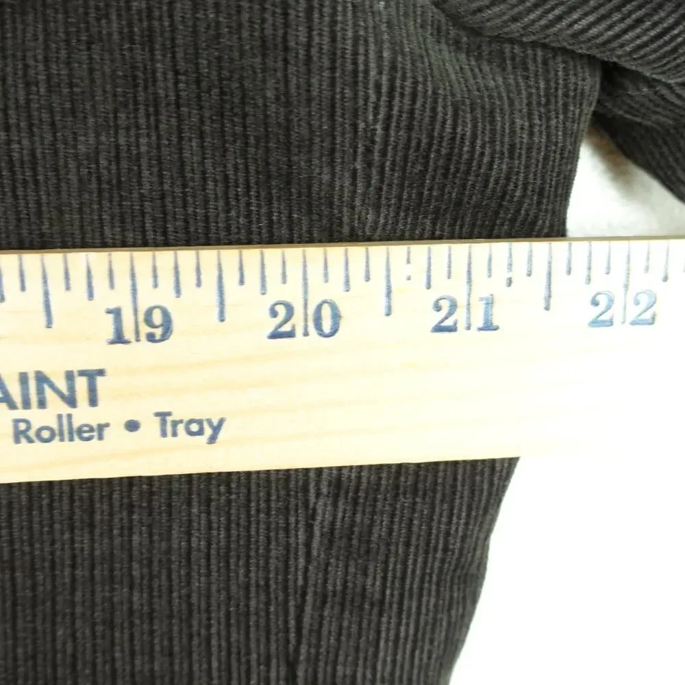 H&M Corduroy Blazer‎ Sports Jacket Mens SZ 42 3 Button Preppy Dark Academic
